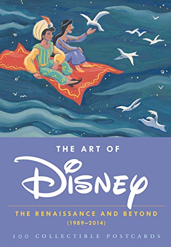 The Art of Disney: The Renaissance and Beyond (1989 - 2014) 100 Collectible Postcards (Disney Postcards, Cute Postcards for Mailing, Fun Postcards - WoodArtSupply