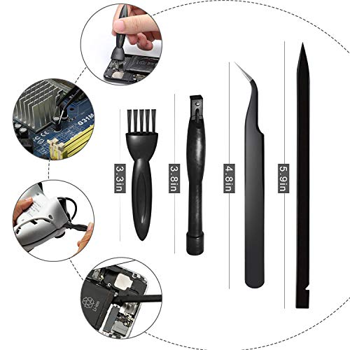 Screwdriver Set for MacBook, Tri-Wing Phillips Pentalobe 5 Pentalobe T5 Pentalobe T6 Screwdrivers Repair Tool Kit for Apple MacBook Mac Retina Pro JESOT