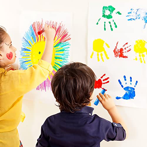 Tempera Paint Sticks 30 Colors Solid Tempera Paint for Kids Super Quick Drying Works Great on Paper Wood Glass Ceramic Canvas
