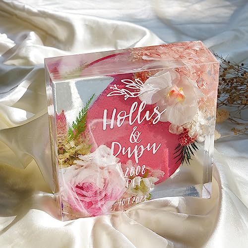 LET'S RESIN Large Resin Molds,Resin Flower Preservation Molds with Hexagon Square Large Epoxy Molds,Cube Sphere Pyramid Regular Silicone Molds for LET'S RESIN