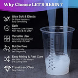 LET'S RESIN Silicone Mold Making Kit 0A, Extra Soft & Elastic Molding Silicone 70.5oz, Liquid Silicone for Mold Making Platinum Cure, Ideal for 3D LET'S RESIN