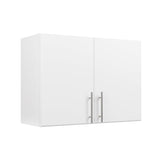 Prepac Elite Wall Cabinet with Storage Shelf - Multifunctional Garage, Kitchen, and Bathroom Cabinet in White Prepac
