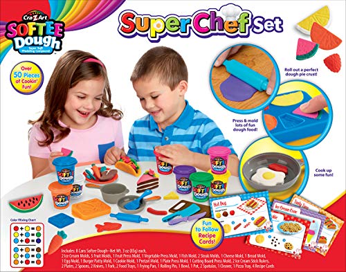 Cra-Z-Art Softee Dough Super Chef Set Cra-Z-Art