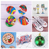 ZEYAR Jumbo Paint Marker Pens, Water Based Acrylic, 15mm Felt Tip, Waterproof and Permanent Ink, Great on Plastic, Posters, Stone, Metal, Glass and ZEYAR