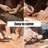 4 PCS Basswood Carving Blocks 4 X 4 X 2 inch Bass Wood for Wood Carving Whittling Wood Carving Blocks Wood Blocks for Carving Unfinished Wood Blocks SHUESS