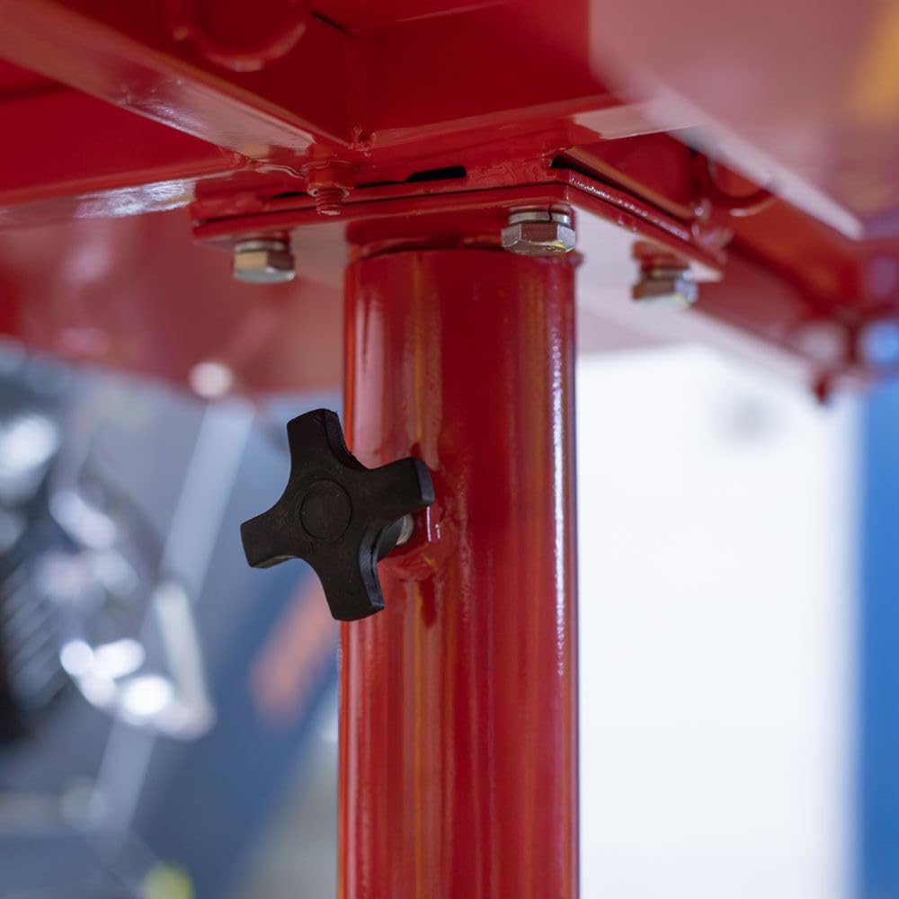 Titan Distributors Inc Adjustable Rolling Work Table with Tool Drawer Workstation for Shops Garages and Warehouses Titan Distributors Inc