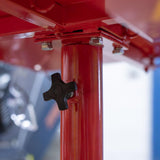 Titan Distributors Inc Adjustable Rolling Work Table with Tool Drawer Workstation for Shops Garages and Warehouses Titan Distributors Inc