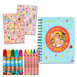 Cocomelon Art Supplies Set for Kids - Bundle with Cocomelon Stickers, Sketchbook, and Coloring Supplies Plus Stickers, More | Cocomelon Crafts for Beach Kids