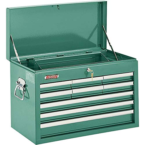 Grizzly Industrial H0839-9-Drawer Top Chest with Ball Bearing Slides - WoodArtSupply