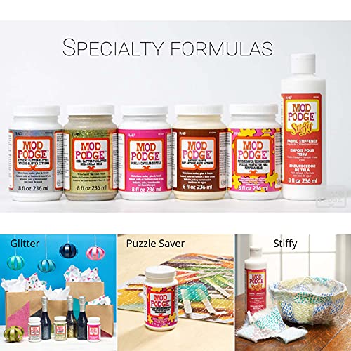 Mod Podge Super Thick Gloss (8-Ounce), CS11297 Mod Podge