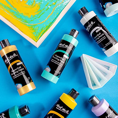 MONT MARTE SuperCell Pouring Paint 240ml - Bright Yellow MONT MARTE