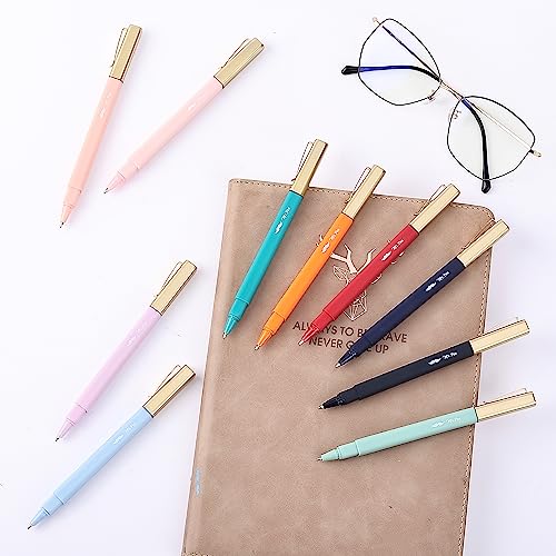 Mr. Pen- Aesthetic Pens, 10 Pack, Assorted Colors, Fast Dry, No Smear Bible  Pens No Bleed Through, Fine Point Pen, Ballpoint Pens Ballpoint, Fine Tip  Pens for N…