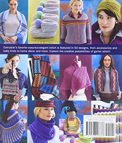 50 Garter Stitch Gifts to Knit: The Ultimate Easy-to-Knit Collection Featuring Universal Yarn Deluxe Worsted - WoodArtSupply