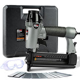 Pneumatic Brad Nailer, NEU MASTER 2 in 1 Nail Gun Staple Gun Fires 18 Gauge 2 Inch Brad Nails and Crown 1-5/8 inch Staples with Carrying Case and NEU MASTER