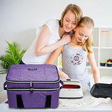 MYBAGZING Double-Layer Carrying Case for Cricut EasyPress 2 12x10 and 9"x9" Cricut Heat Press Machine, Htvront Heat Press, Cricut Heat Press 3 Bag MYBAGZING