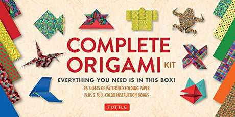 Complete Origami Kit: [Kit with 2 Origami How-to Books, 98 Papers, 30 Projects] This Easy Origami for Beginners Kit is Great for Both Kids and Adults Tuttle Publishing
