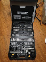 DEWALT Mechanics Tools Kit and Socket Set, 204-Piece, 1/4" & 3/8" & 1/2" Drive, MM/SAE (DWMT72165) DEWALT