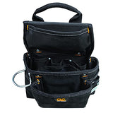CLC Custom Leathercraft 5605 Professional Carpenters Combo Tool Belt, Black, 18 Pocket Custom Leathercraft