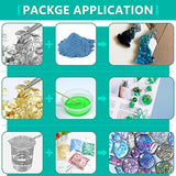 JDiction New UV Resin Kit with Light, Crystal Clear Hard Resin Sunlight Curing UV Resin Beginner Kit for Jewelry, Doming, Coating, and Casting, DIY JDiction