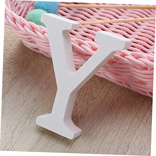 ABOOFAN Unfinished Wood Letters Kids Bedroom Letter Sign Wood Letter Symbols Wooden Name Letter Decorative Wood Letter Wedding Table Decorations ABOOFAN