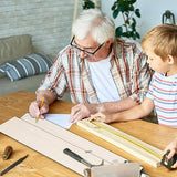 24 Pack Basswood Sheets for Crafts 12 x 4 x 1/8 Inch-3 mm Thick Unfinished Plywood Sheets Thin Craft Wood Sheets Boards for Drawing,Painting, Wood AWIZOM