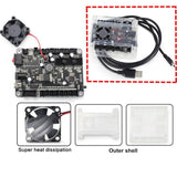 CNCTOPBAOS CNC 3018 Pro Max 3 Axis Desktop DIY Mini Wood Router Kit Engraver Woodworking PCB PVC Milling Engraving Carving Machine GRBL Control with CNCTOPBAOS