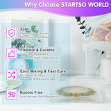 STARTSO WORLD Silicone Mold Making Kit 10A, 80OZ Liquid Silicone for Mold Making, Silicone Rubber Mold Making Kit 1:1 by Volume, Ideal for Casting STARTSO WORLD
