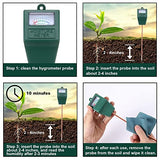 Yizerel 2 Packs Soil Moisture Meter for House Plants, Plant Water Meter Soil Tester Test Kit Soil Hygrometer Sensor for Indoor & Outdoor Use Garden Yizerel