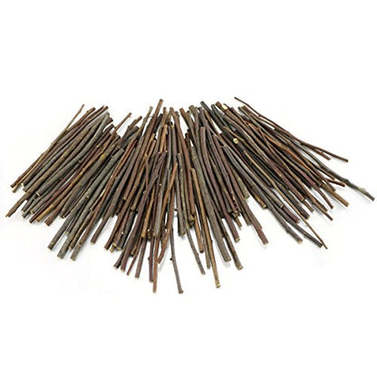 TKOnline 100Pcs 10cm 0.1-0.2 Inch in Diameter Wood Log Sticks for DIY Crafts Photo Props Craft Sticks,Wood Crafts,Sticks inch - WoodArtSupply