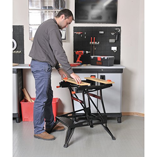 BLACK+DECKER WM225 Workmate 225 450 Pound Capacity Portable Work Bench - WoodArtSupply