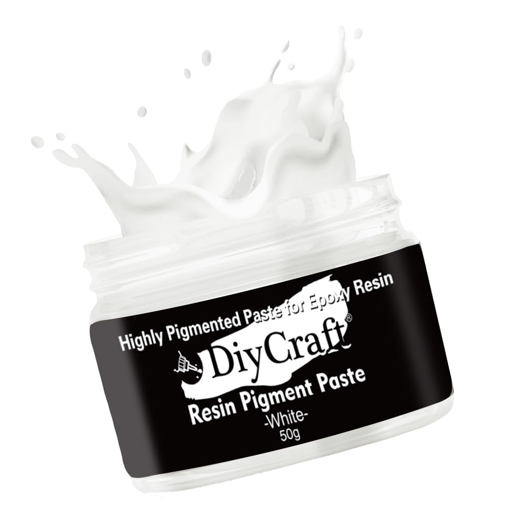 DIYcraft Resin Pigment Paste - Highly Pigmented Paste for Epoxy Resin 50g, Epoxy Resin Supplies for DIY Resin Art Jewelry Making, Concentrated UV DIYcraft