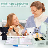 Crochetta Crochet Kit for Beginners, Crochet Starter Kit with Step-by-Step Video Tutorials, Crochet Animal Kits for Adults Kids, DIY Craft Supplies, Crochetta