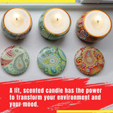 kid labsters - DIY Candle Making Kit for Adults & Kids - Beginner Soy Candle Making kit Includes Soy Wax, Scents, Wicks, Dyes, Tins, Melting Pot to kid labsters