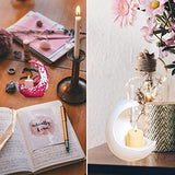 Candle Holder Silicone Resin Mold, 3D Moon Resin Mold, Moon Shape Tealight Trinket Holder Silicone Mold, Cute Cement Concrete Mold, Epoxy Resin Wehous