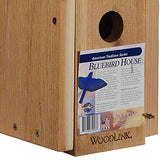 Woodlink Wooden Bluebird House - Model BB1 7.5" x 7.25" x 13" Woodlink