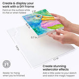 Arteza Watercolor Drawing Art Set, Watercolor Pencils and Foldable Canvas Paper Bundle Painting Set, DIY Kit, Art Supplies for Artists & Hobby ARTEZA