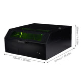 Laser Engraver Enclosure, Laser Cutting Machine Cover Laser Cutter Cover Cutter Engraving Cutting Machine Protective Cover for A5 Series AUNMAS