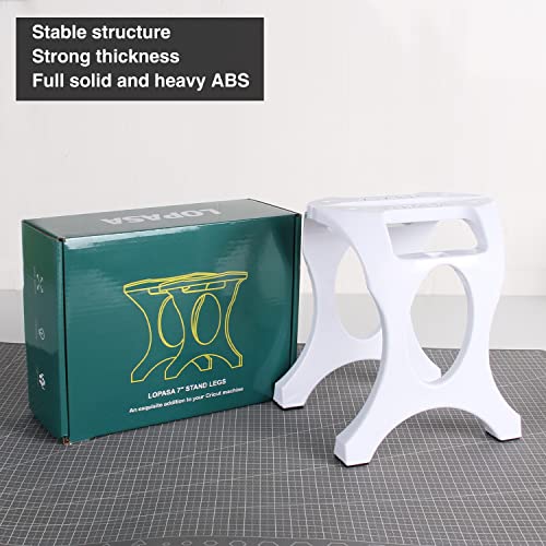 LOPASA 7'' Stand Legs Compatible with Cricut Maker 3/ Maker/Explore 3/ Explore Air 2, Cricut Double Machine, Accessories and Supplies Storage Tools LOPASA