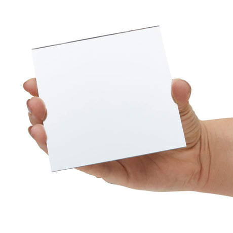 50 Pack Square Glass Mirror Tiles, 4 Inch Panels for Crafts, Centerpieces, DIY Home Decor Bright Creations