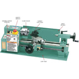 Grizzly Industrial G8688-7" x 12" Mini Metal Lathe Grizzly