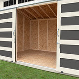 Handy Home Products Palisade 12x8 Do-it-Yourself Wooden Storage Shed with Floor Handy Home Products