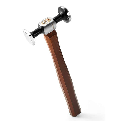 WUTA Leather Mallet Hammer Carbon Steel Double Head Hammer Cobbler Hammer for Professional Leather Craft Tool WUTA