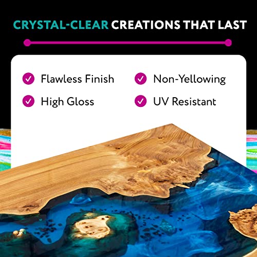 Deep Pour Epoxy Resin (2 Parts Epoxy 1 Part Hardener) Deep Pour Epoxy Resin Kit - 3 Gallon Kit - Deep Pour Resin Epoxy Clear Epoxy Resin Deep Pour - DR. CRAFTY