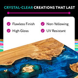 Deep Pour Epoxy Resin (2 Parts Epoxy 1 Part Hardener) Deep Pour Epoxy Resin Kit - 3 Gallon Kit - Deep Pour Resin Epoxy Clear Epoxy Resin Deep Pour - DR. CRAFTY