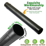 ALL PARTS ETC. 2 1/2" Accessories for Shop Vac Attachments 2.5 Wet Dry Vacuum Extension Wands, Floor Brush, Dust Brush, Crevice Tool, Utility Nozzle, ALL PARTS ETC.