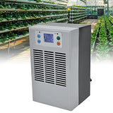 2 in 1 Water Chiller, 35L 1-3L Aquarium Heaters Aquarium Chiller for Axolotl Jellyfish Coral Reef Shrimp, 100W Smart Industrial Chiller with Pump Diydeg