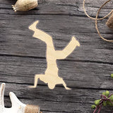 Hip Hop Dancer Wood Craft,Unfinished Wooden Cutout Art,DIY Wood Sign, Inspirational Farmhouse Wall Plaque,Rustic Home Decor for Living Room Bedroom Arupkeer