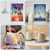 VansyLife Updated Diamond Painting Sealer 2 Pack 500ML with Silicone Brush, 5D Diamond Painting Glue Accessories Permanent Hold & Shine Effect for VansyLife