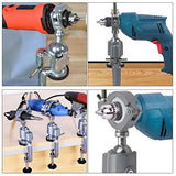 MAHIONG 2 Packs 2 Inch Bench Clamp Vise Grinder Holder, 360 Degree Aluminium Alloy Electric Universal Stand Holder Table Clamp Vise for Woodworking MAHIONG