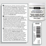 DecoArt Americana Decor Satin Enamels Acrylic Paint, Pure White, ADSA02, 8 fl oz, Jar (3 Pack) DecoArt